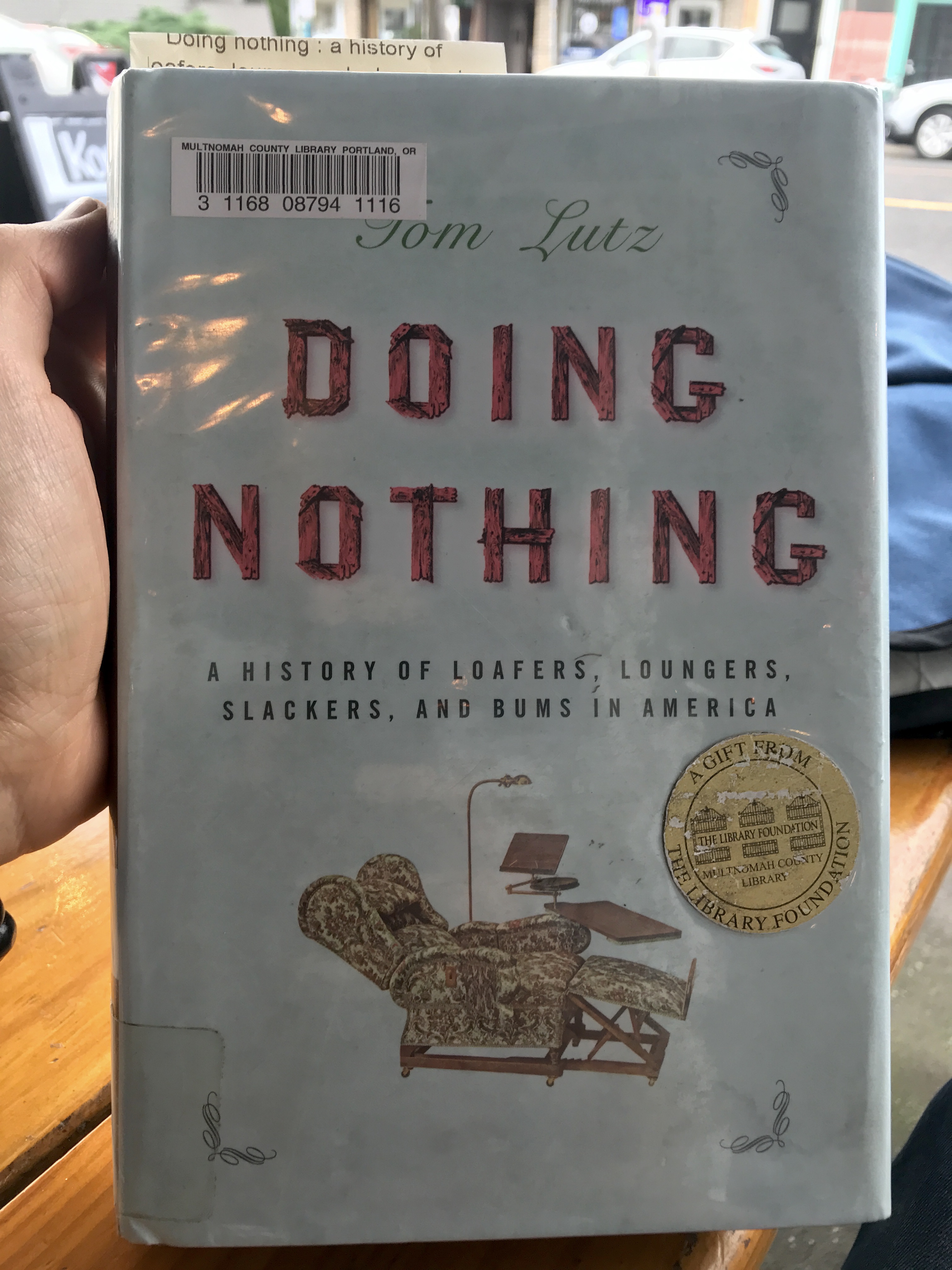 Doing Nothing by Tom Lutz
